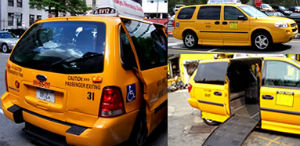 Taxi per disabili a New York
