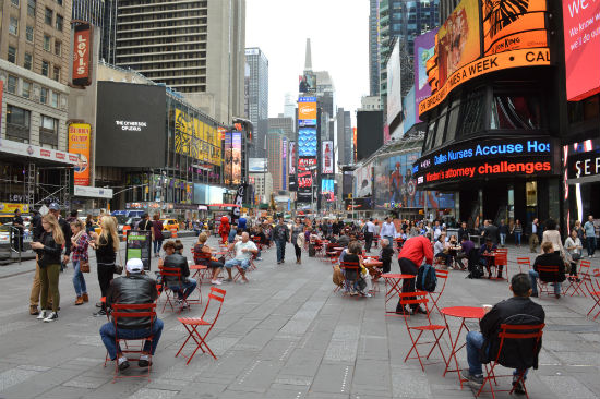 times square di giorno