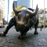 La statua del toro a Wall Street