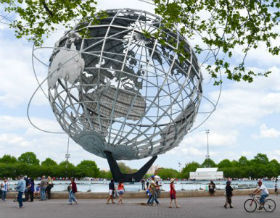 Unisfera, Corona Park - distretto del Queens