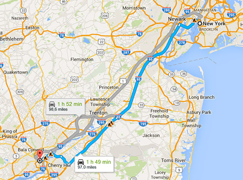 visitare philadelfia da new york