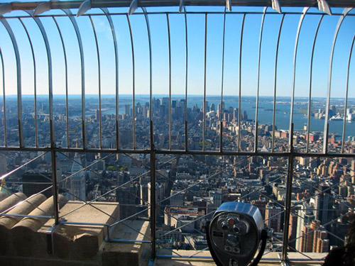 panorama empire state building