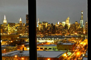 Vista da hotel a Long Island City